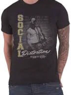 Social Distortion Athletics T-Shirt Size XL New Mike Ness SoCal Punk